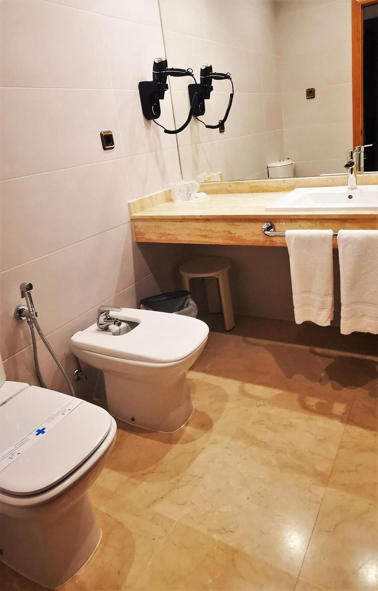 Tweepersoonskamer met 1 of 2 Bedden en Gedeeltelijk Uitzicht op Zee