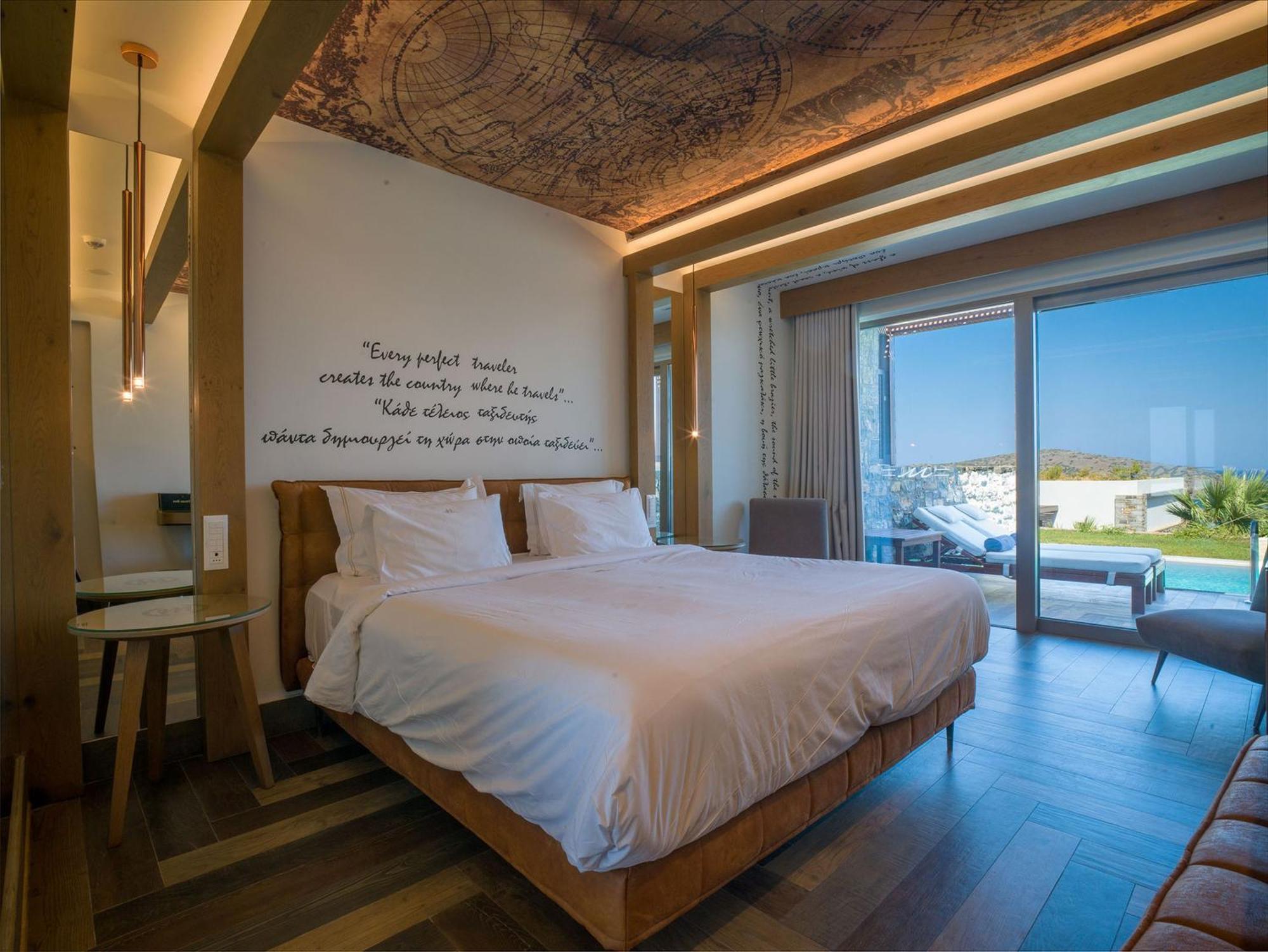 Deluxe Kamer met Privézwembad en Uitzicht op Zee