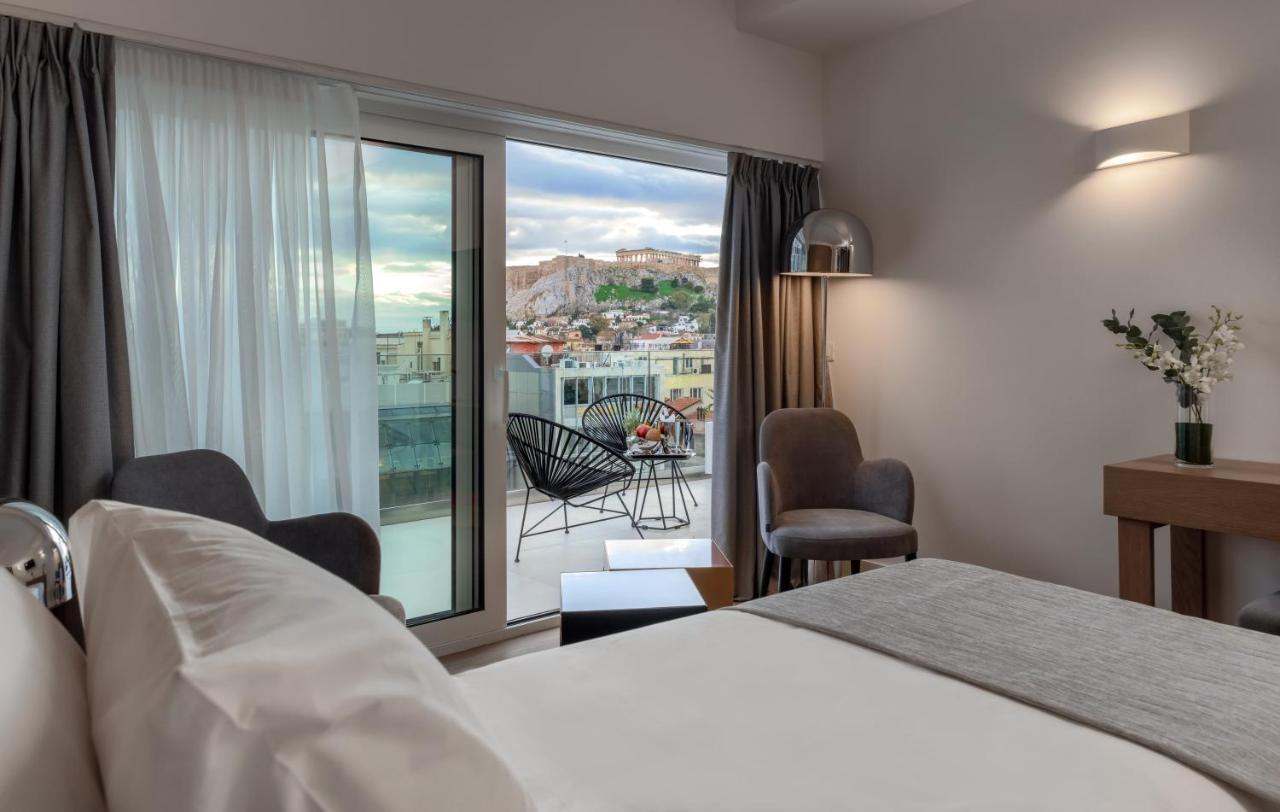 Deluxe Kamer met Uitzicht op de Hamam en de Akropolis